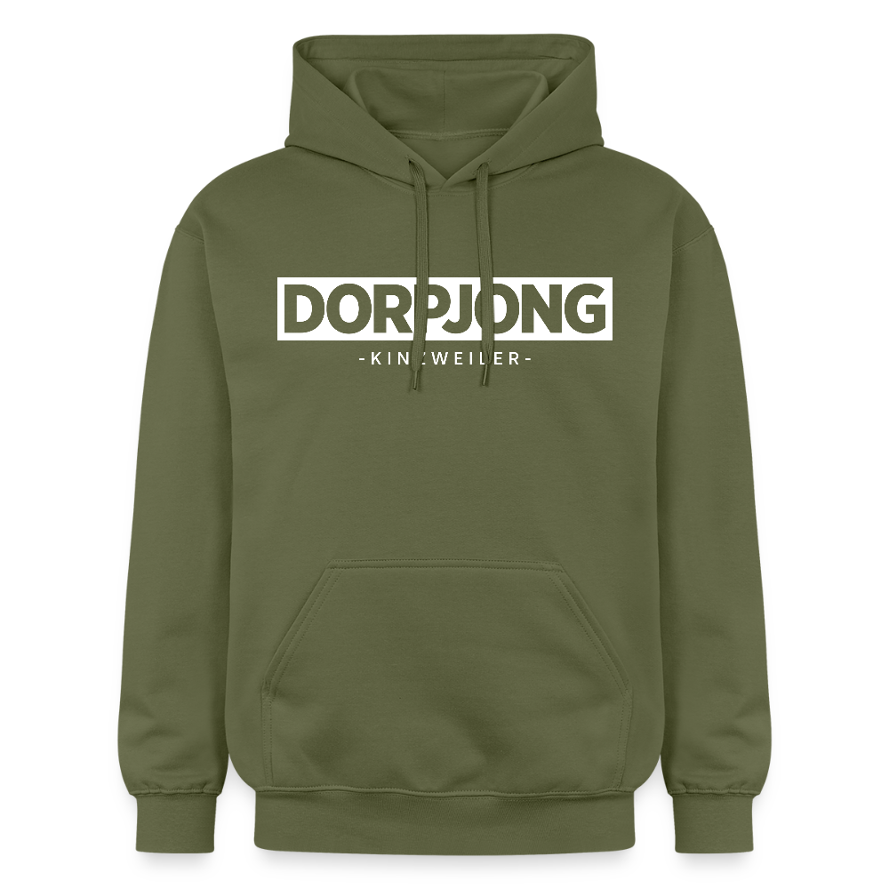 Hoodie | Dorpjong Kinzweiler Premium | Manns-Lüü - Militärgrün
