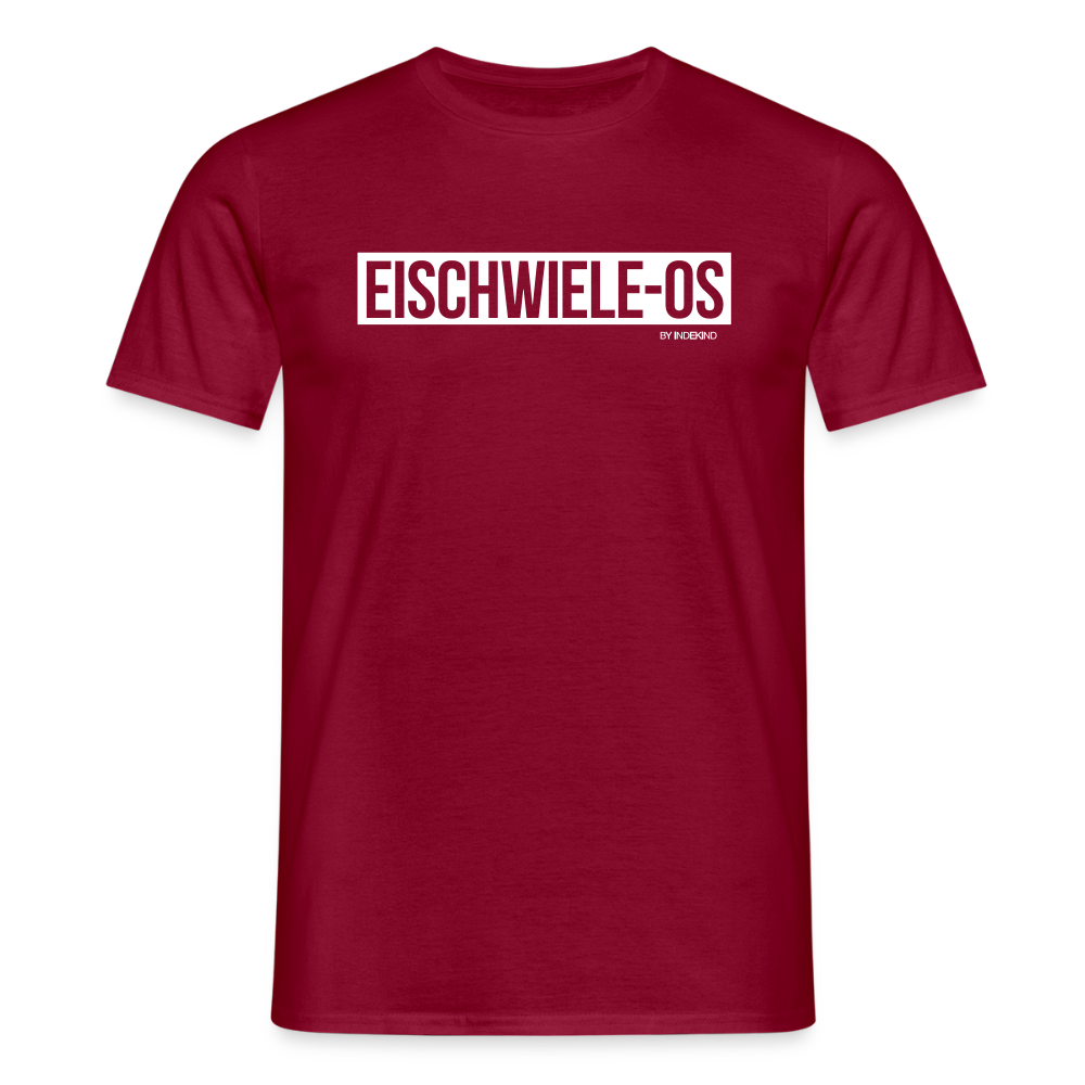 T-Shirt | Eischwiele-Os Klassik | Manns-Lüü - Ziegelrot