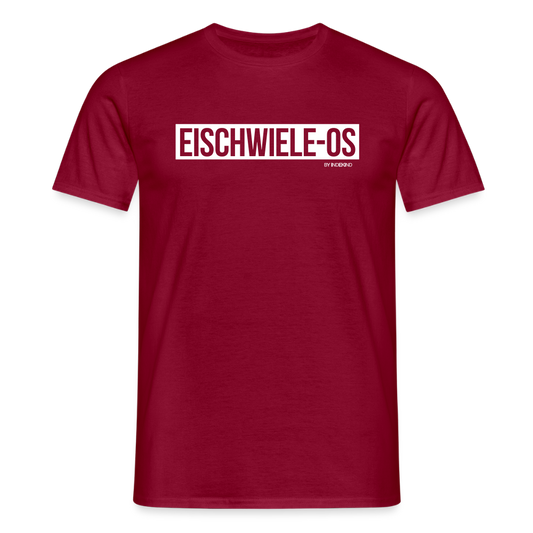 T-Shirt | Eischwiele-Os Klassik | Manns-Lüü - Ziegelrot