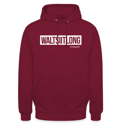Hoodie | Waltsiitlong Klassik | Fü allemoole - Bordeaux