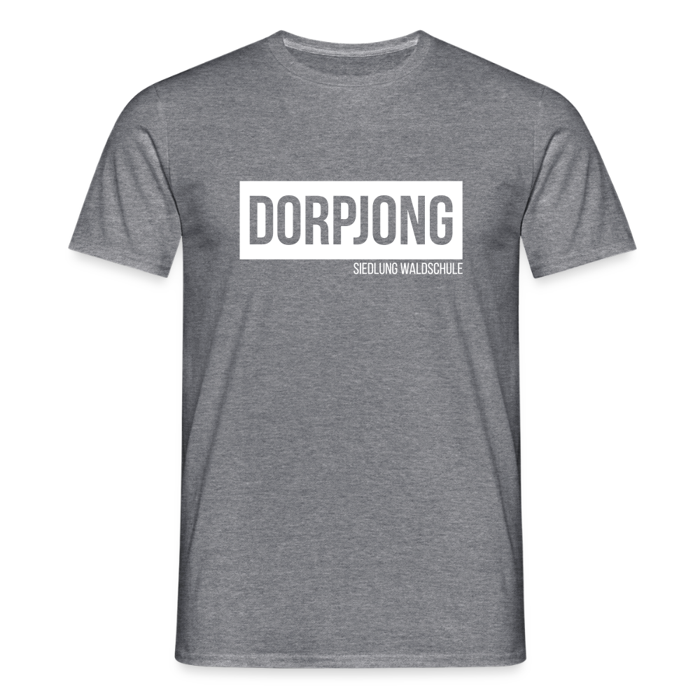 T-Shirt | Dorpjong Siedlung Waldschule Klassik | Manns-Lüü - Graphit meliert