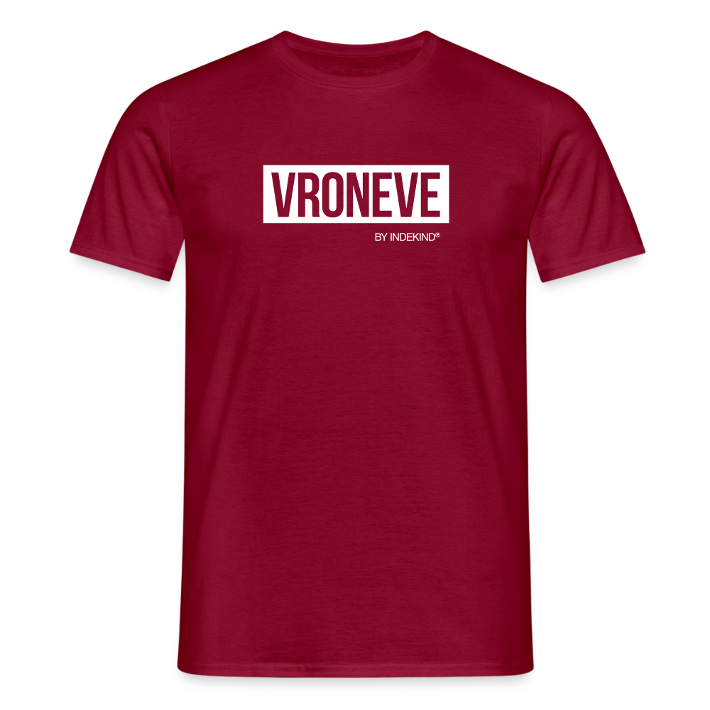 T-Shirt | Vroneve Klassik | Manns-Lüü - Ziegelrot
