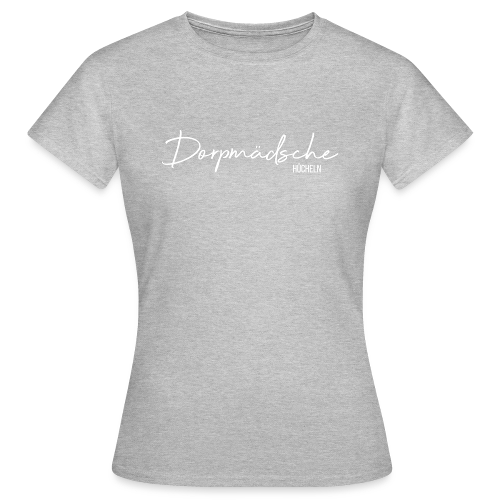 T-Shirt | Dorpmädsche Hücheln Klassik | Mädsche - Grau meliert