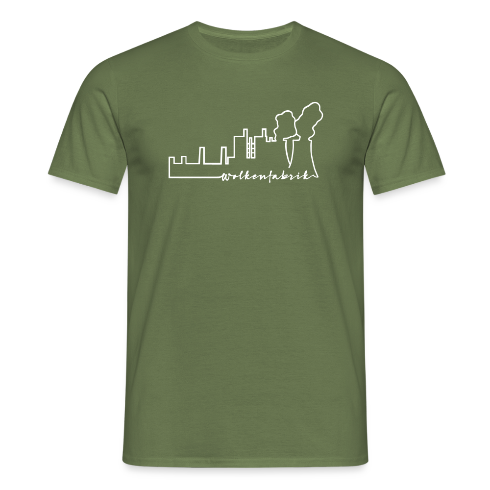 T-Shirt | Wolkenfabrik | Manns-Lüü - Militärgrün