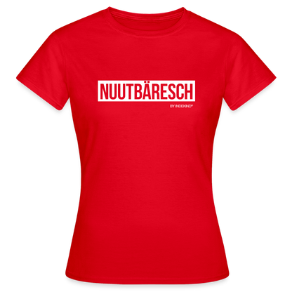 T-Shirt | Nuutbäresch Klassik | Mädsche - Rot