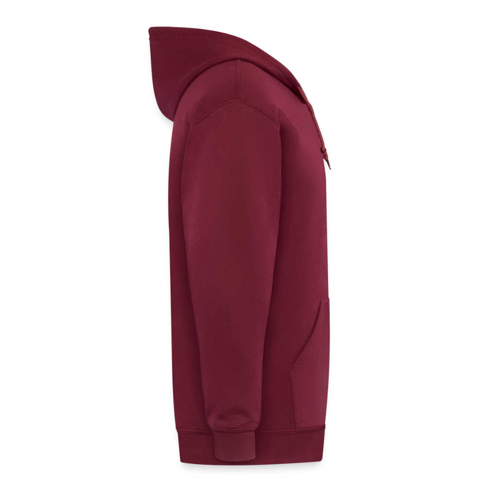 Zipper | Indekind Premium | Herz-Logo | Fü allemoole - Maroon