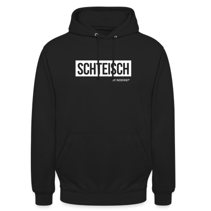 Hoodie | Schteisch Klassik | Fü allemoole - Schwarz