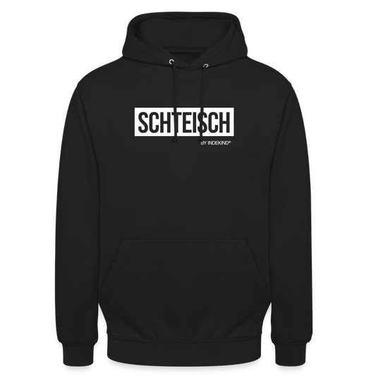 Hoodie | Schteisch Klassik | Fü allemoole - Schwarz