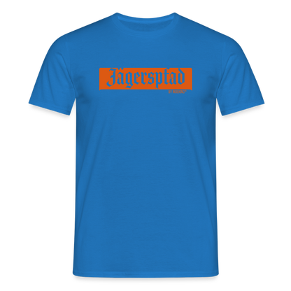 T-Shirt | Jägerspfad | Manns-Lüü - Royalblau