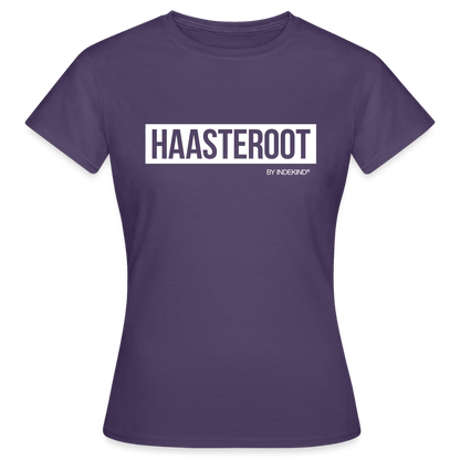 T-Shirt | Haasteroot Klassik | Mädsche - Dunkellila