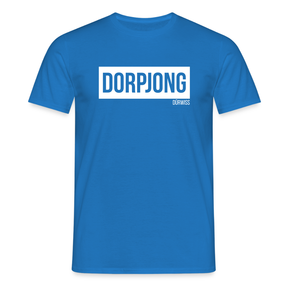 T-Shirt | Dorpjong Dürwiss Klassik | Manns-Lüü - Royalblau