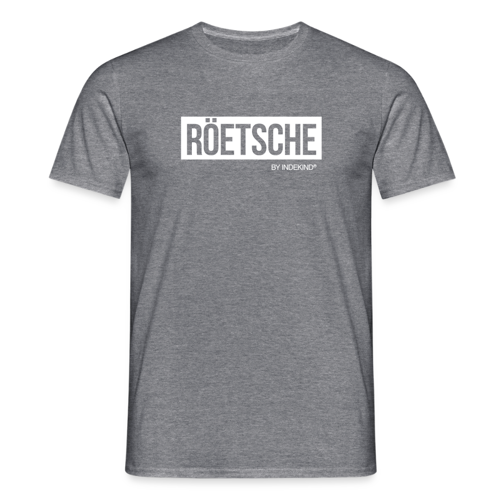 T-Shirt | Röetsche Klassik | Manns-Lüü - Graphit meliert