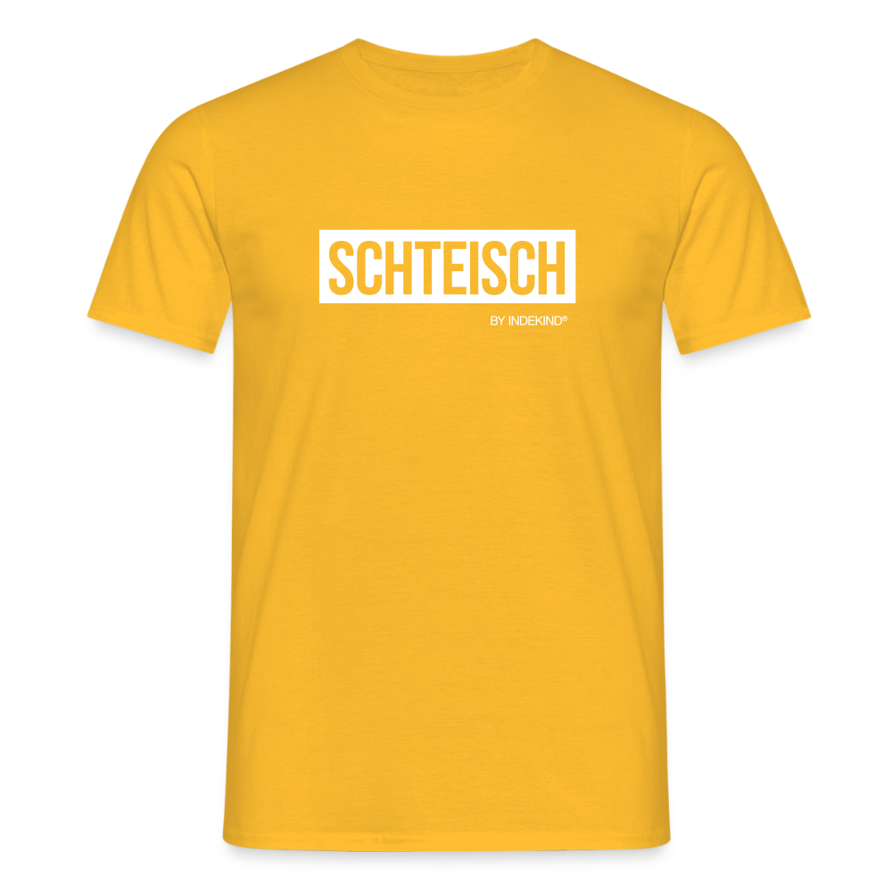 T-Shirt | Schteisch Klassik | Manns-Lüü - Gelb