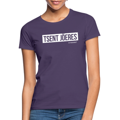T-Shirt | Tsent Jöeres Klassik | Mädsche - Dunkellila