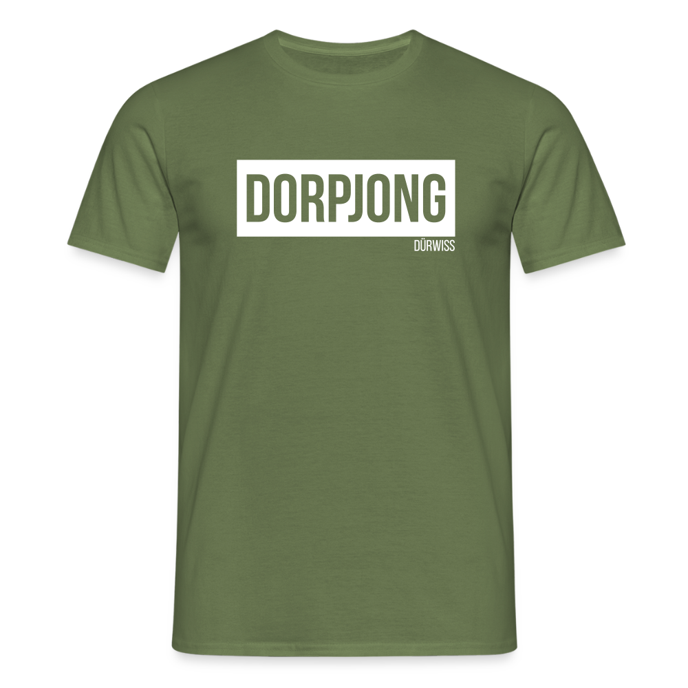 T-Shirt | Dorpjong Dürwiss Klassik | Manns-Lüü - Militärgrün