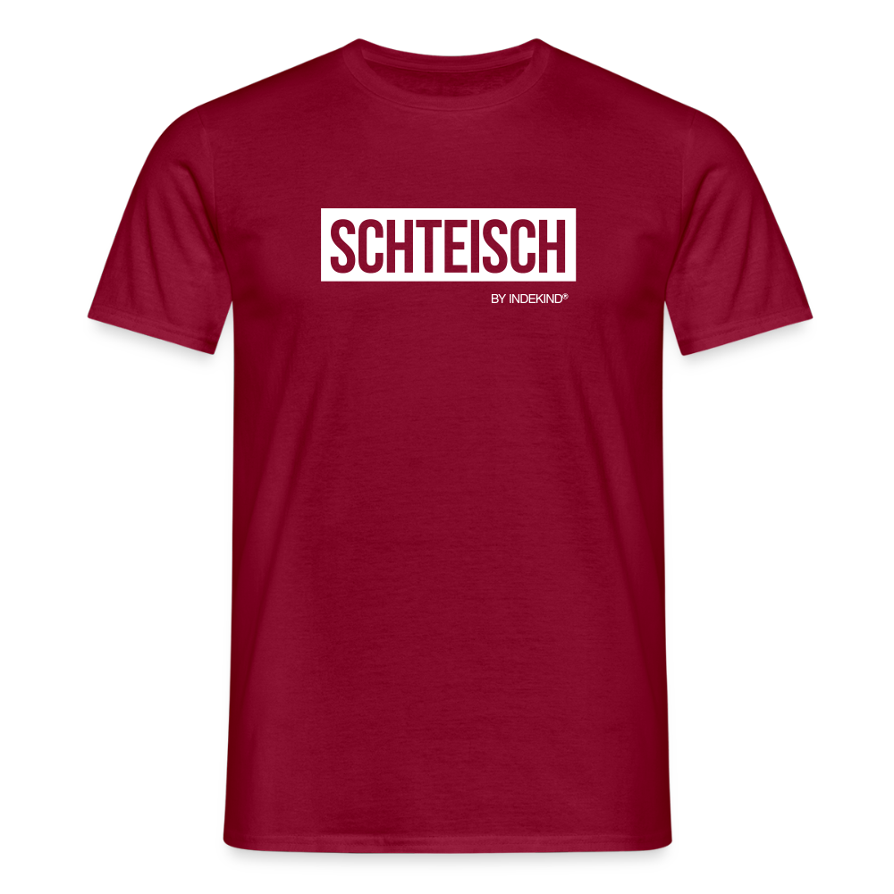 T-Shirt | Schteisch Klassik | Manns-Lüü - Ziegelrot