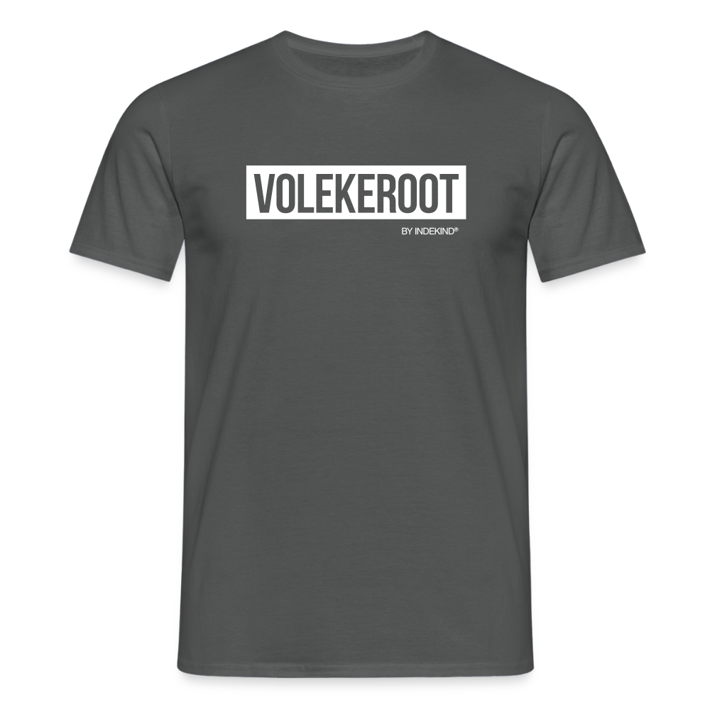 T-Shirt | Volekeroot Klassik | Manns-Lüü - Anthrazit