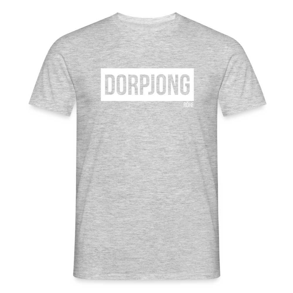 T-Shirt | Dorpjong Röhe Klassik | Manns-Lüü - Grau meliert