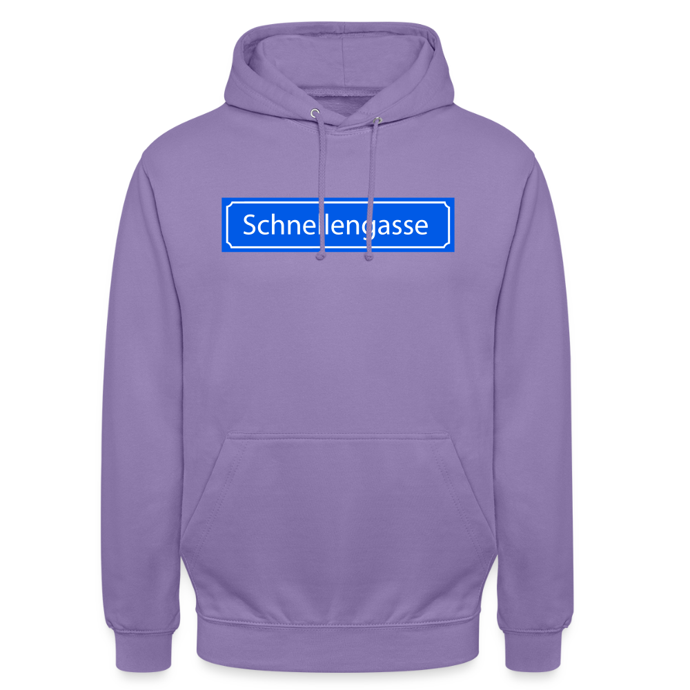 Hoodie | Schnellengasse | Fü allemoole - Lavendel