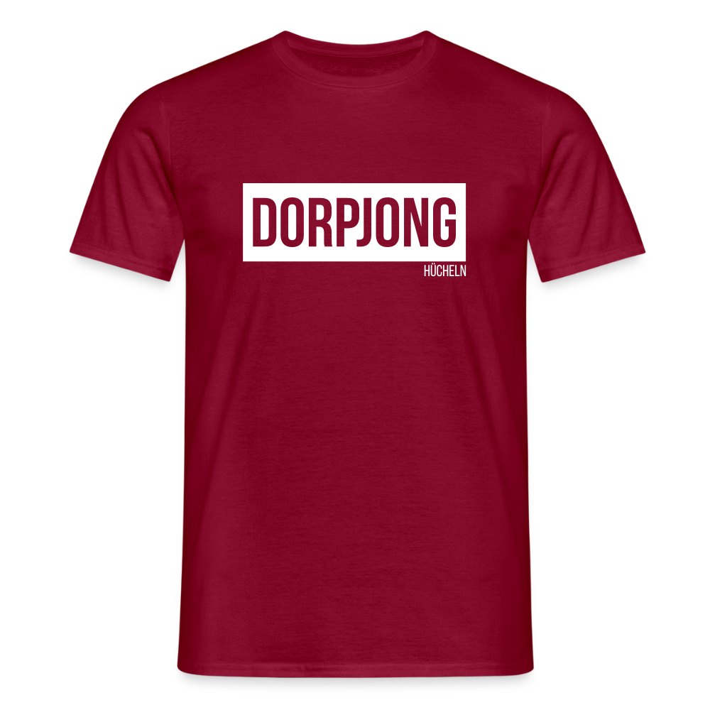 T-Shirt | Dorpjong Hücheln Klassik | Manns-Lüü - Ziegelrot