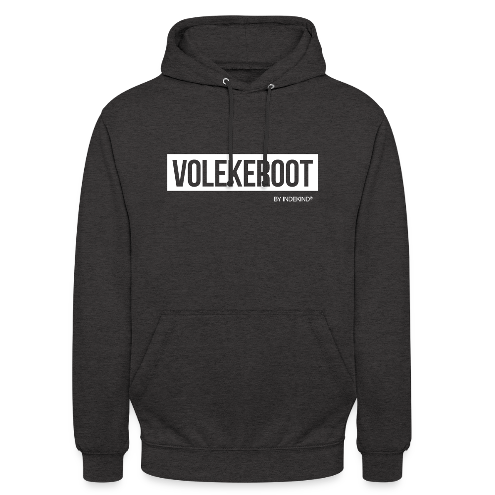 Hoodie | Volekeroot Klassik | Fü allemoole - Anthrazit