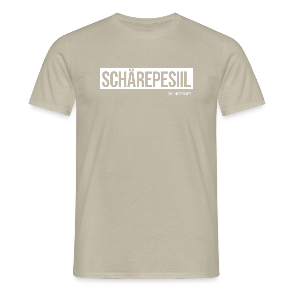 T-Shirt | Schärepesiil Klassik | Manns-Lüü - Sandbeige