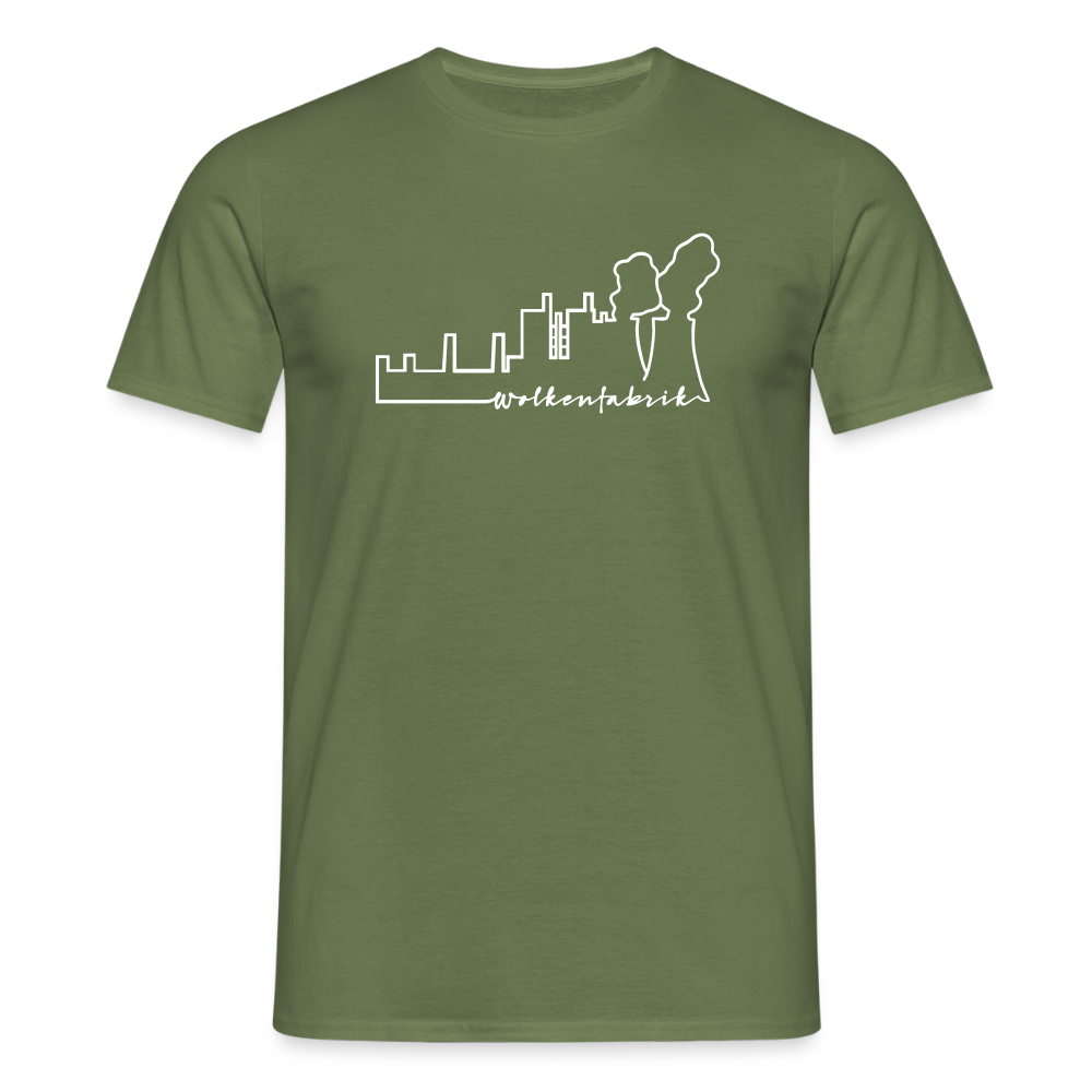 T-Shirt | Wolkenfabrik | Manns-Lüü - Militärgrün