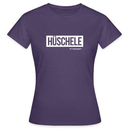 T-Shirt | Hüschele Klassik | Mädsche - Dunkellila