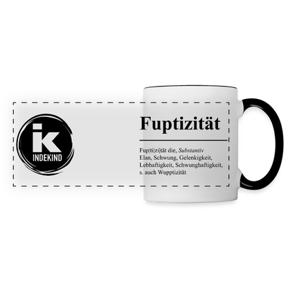 Tasse | Eischwiele Platt | Fuptizität - Weiß/Schwarz