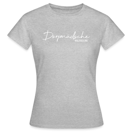T-Shirt | Dorpmädsche Waldsiedlung Klassik | Mädsche - Grau meliert