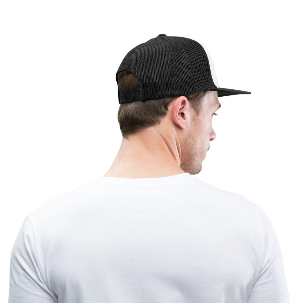 Trucker Cap  | Indekind Klassik - Weiß/Schwarz