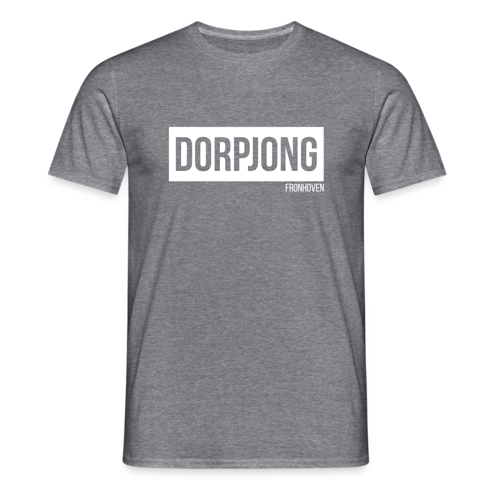 T-Shirt | Dorpjong Fronhoven Klassik | Manns-Lüü - Graphit meliert