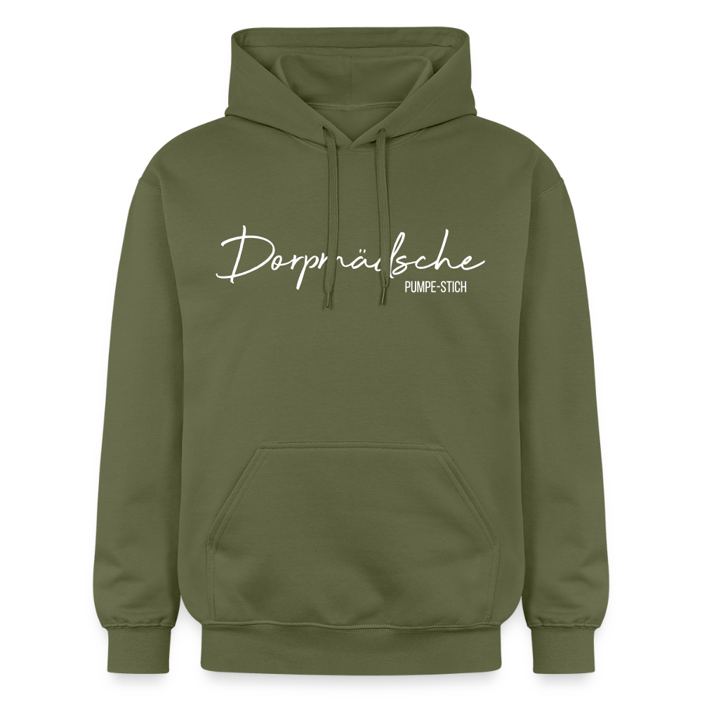 Hoodie | Dorpmädsche Pumpe-Stich Premium | Mädsche - Militärgrün