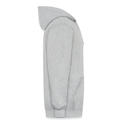 Zipper | Indekind Premium | Herz-Logo | Fü allemoole - Grau meliert