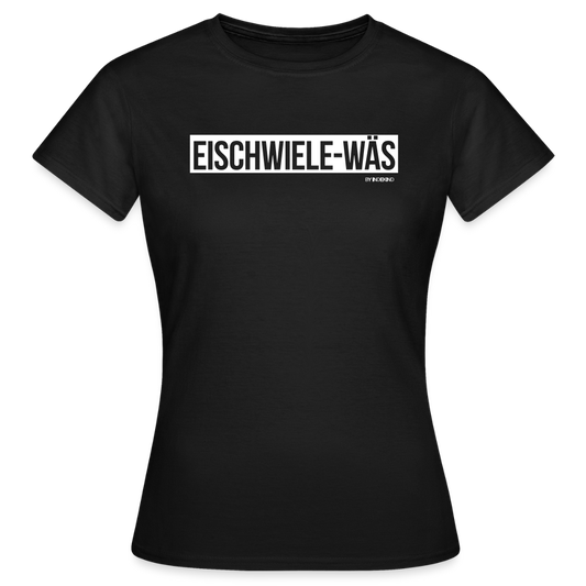 T-Shirt | Eischwiele-Wäs Klassik | Mädsche - Schwarz