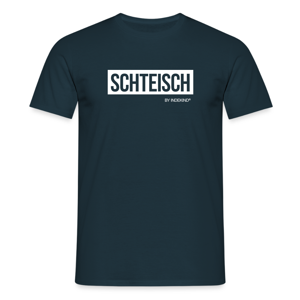 T-Shirt | Schteisch Klassik | Manns-Lüü - Navy