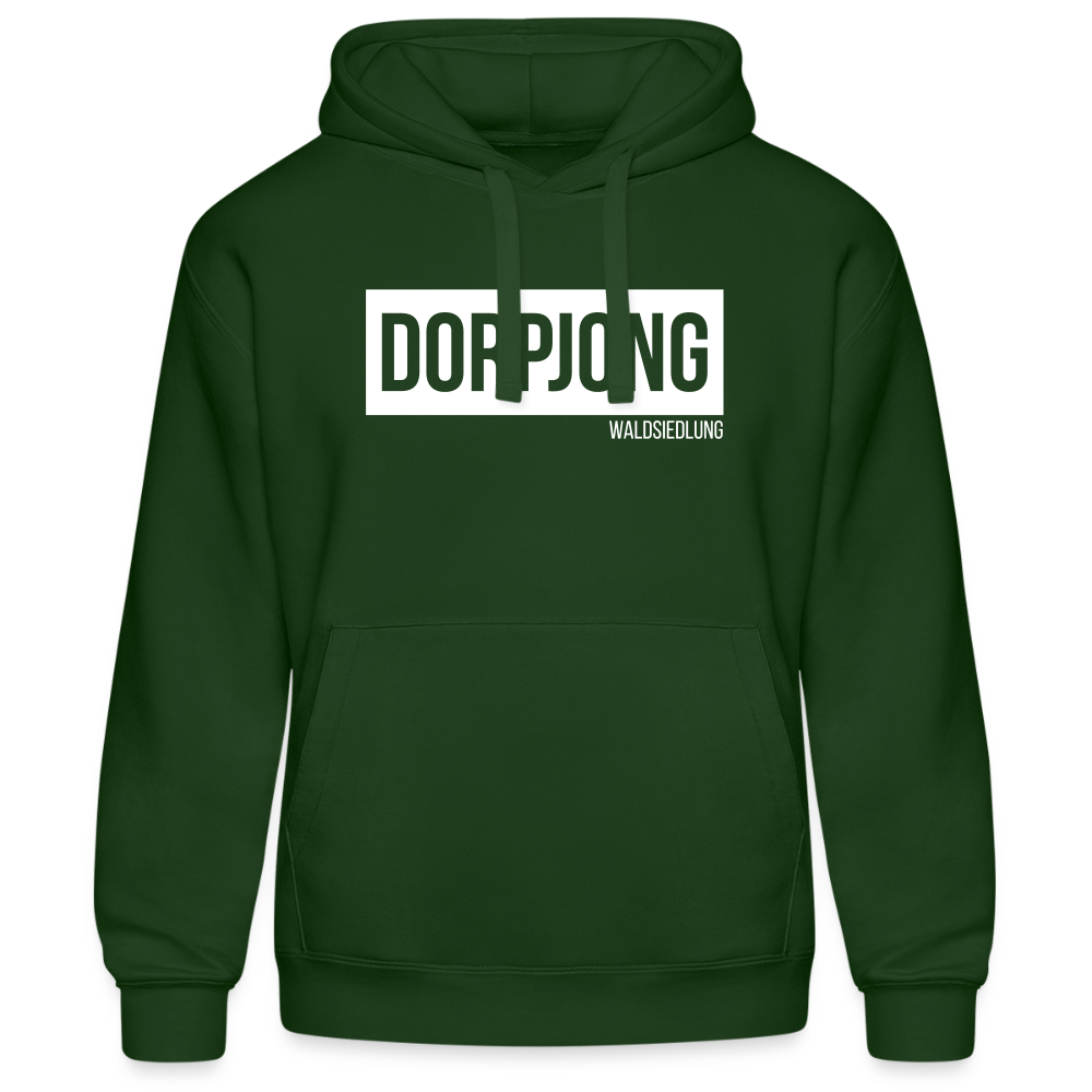Hoodie | Dorpjong Waldsiedlung Premium | Manns-Lüü - Flaschengrün