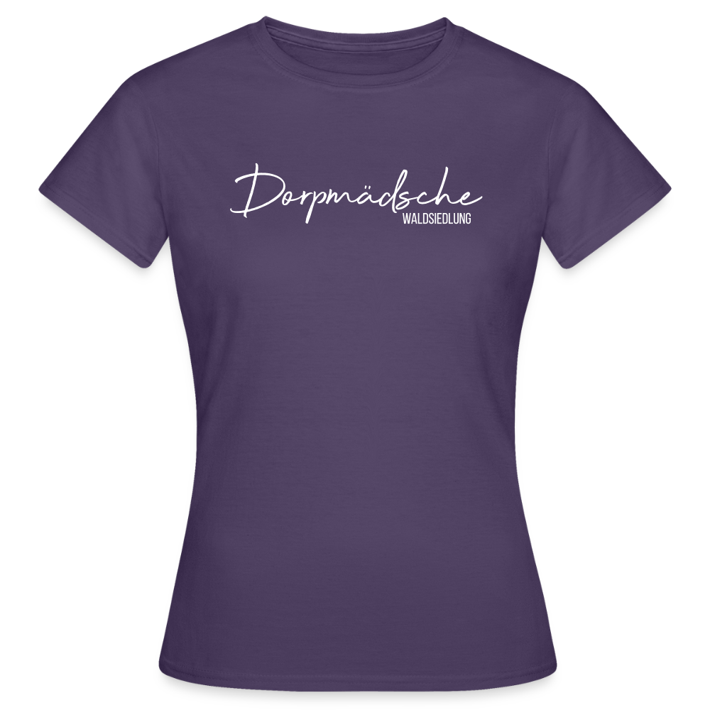 T-Shirt | Dorpmädsche Waldsiedlung Klassik | Mädsche - Dunkellila