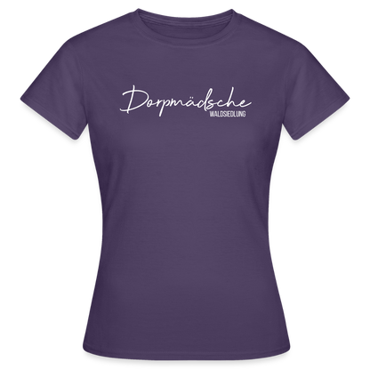 T-Shirt | Dorpmädsche Waldsiedlung Klassik | Mädsche - Dunkellila