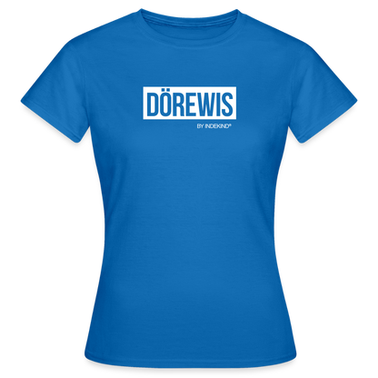 T-Shirt | Dörewis Klassik | Mädsche - Royalblau