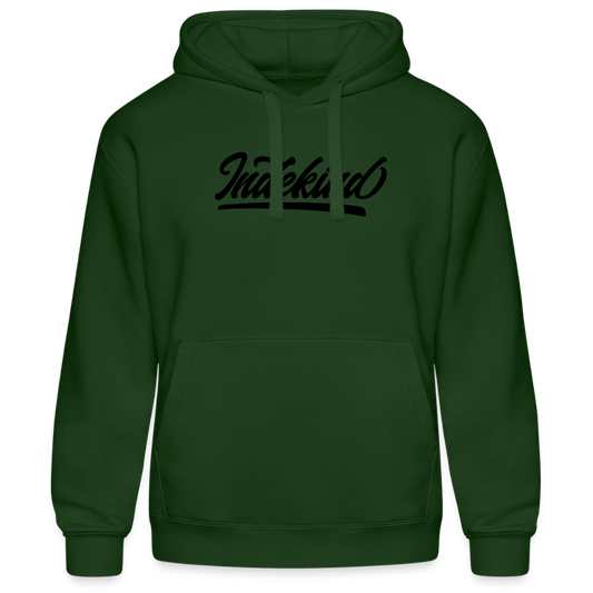 Hoodie | Indekind Premium | Manns-Lüü - Flaschengrün