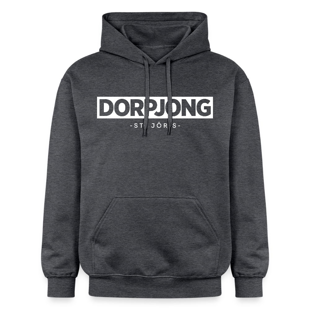 Hoodie | Dorpjong St. Jöris Premium | Manns-Lüü - Dunkelgrau meliert
