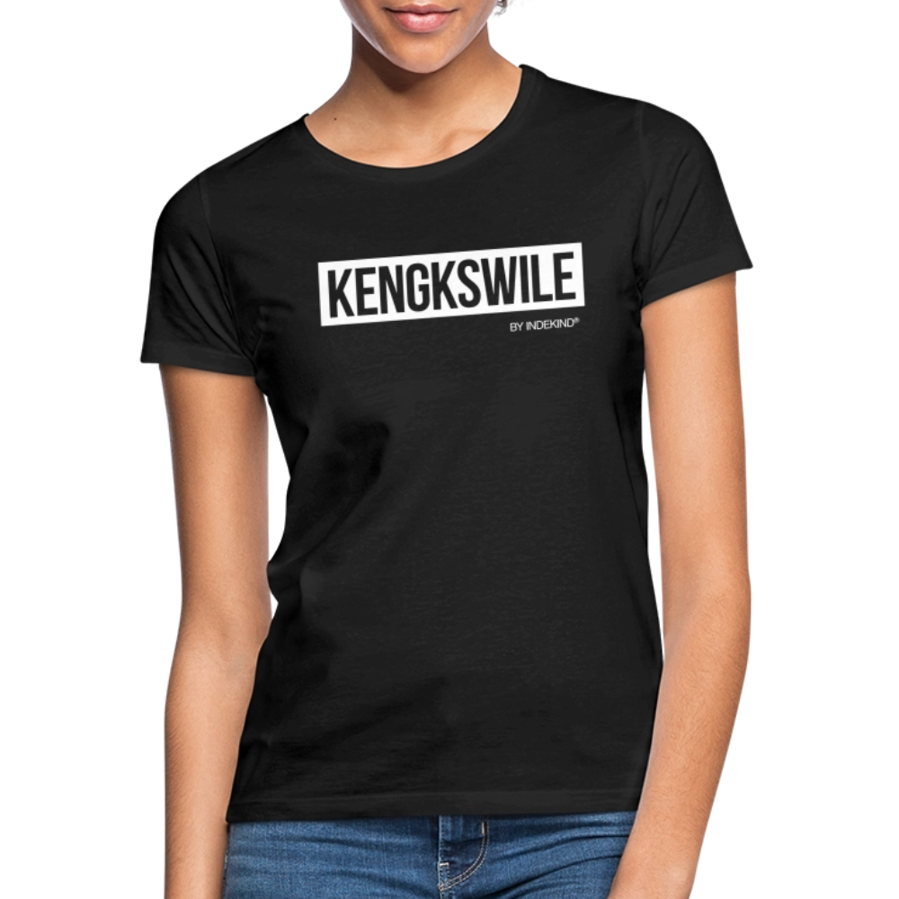 T-Shirt | Kengkswile Klassik | Mädsche - Schwarz