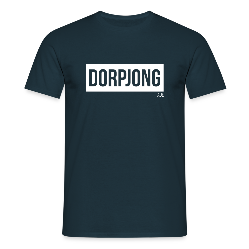 T-Shirt | Dorpjong Aue Klassik | Manns-Lüü - Navy