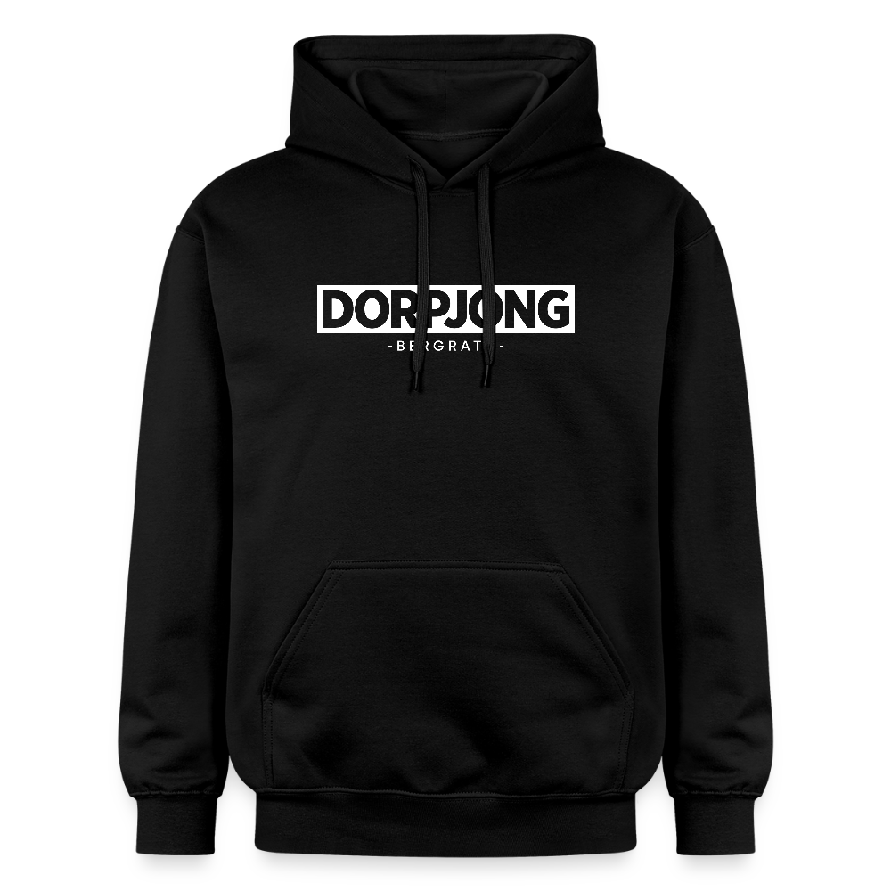 Hoodie | Dorpjong Bergrath Premium | Manns-Lüü - Schwarz