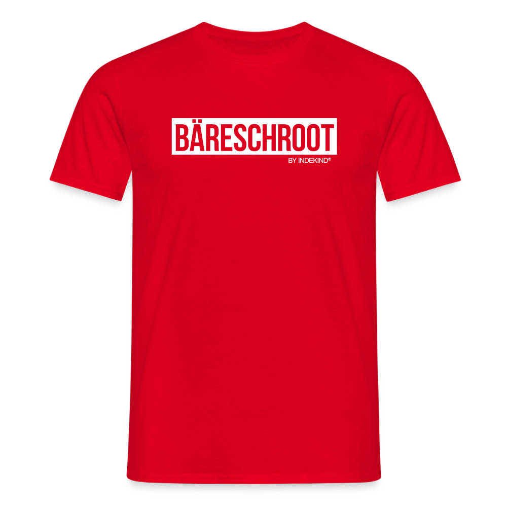 T-Shirt | Bäreschroot Klassik | Manns-Lüü - Rot