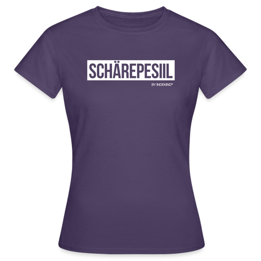 T-Shirt | Schärepesiil Klassik | Mädsche - Dunkellila