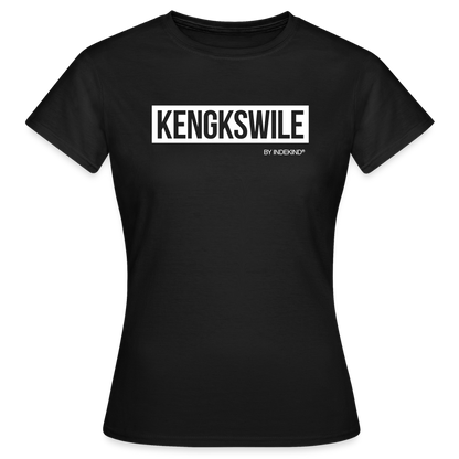 T-Shirt | Kengkswile Klassik | Mädsche - Schwarz