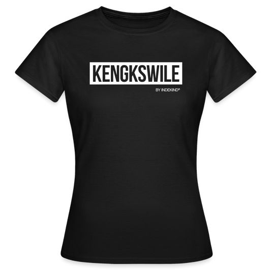 T-Shirt | Kengkswile Klassik | Mädsche - Schwarz