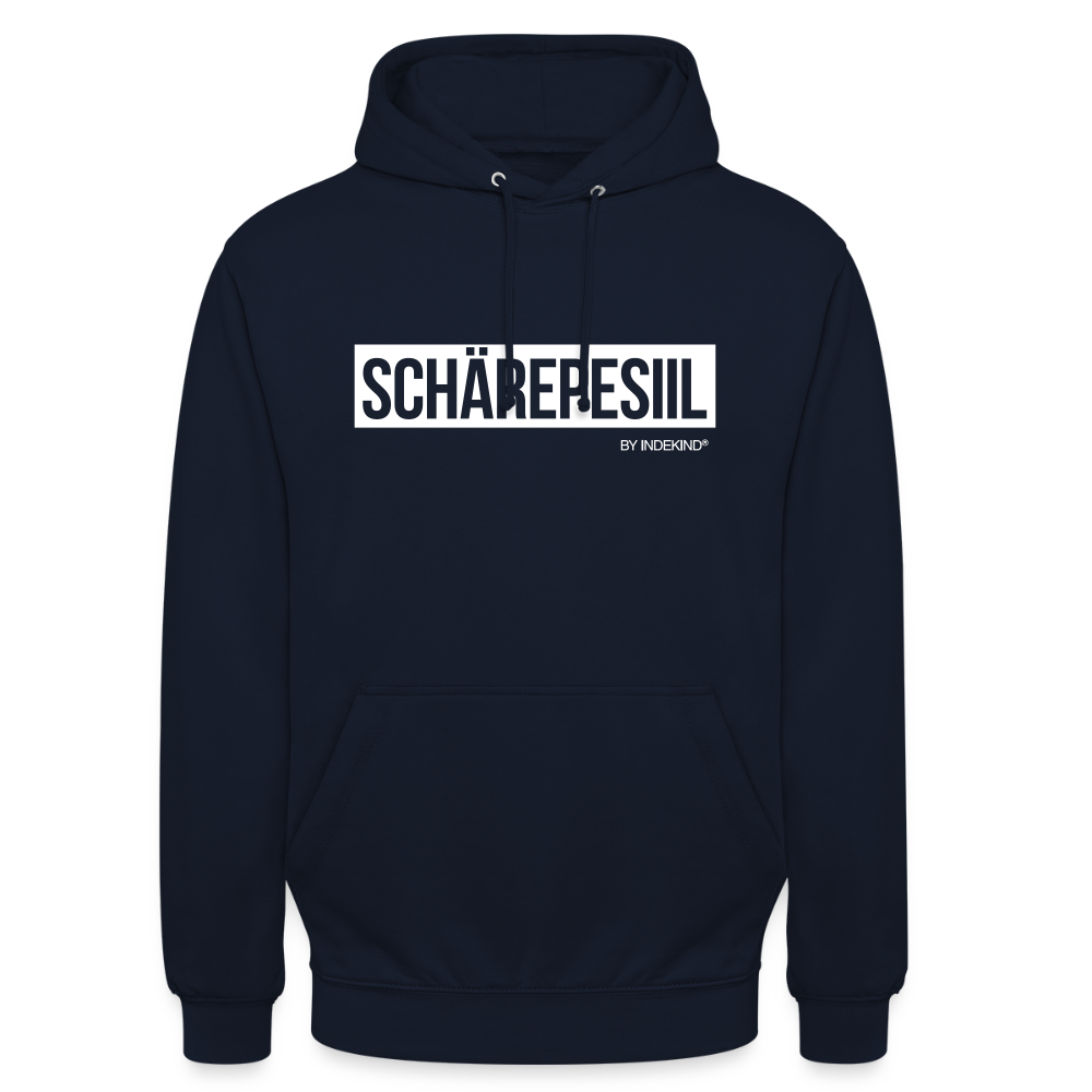 Hoodie | Schärepesiil Klassik | Fü allemoole - Navy